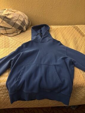 American Eagle Outfitters Blue Pullover Hoodie